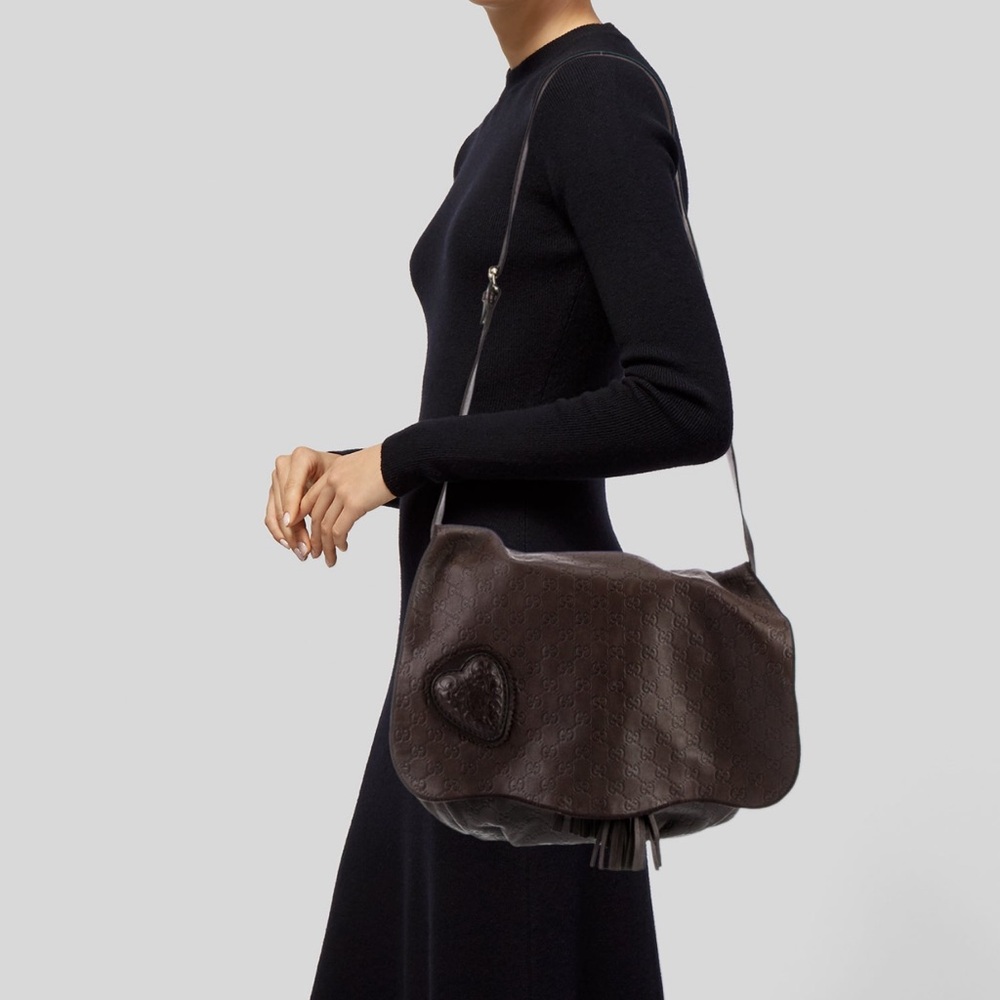 Gucci
Gucci Tribeca Messenger Bag, Brown Leather - Like New